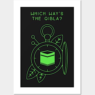 Which Way's The Qibla? Green Posters and Art